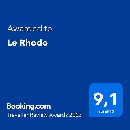 Le Rhodo Lejlighed Thollon-les-Memises Eksteriør billede